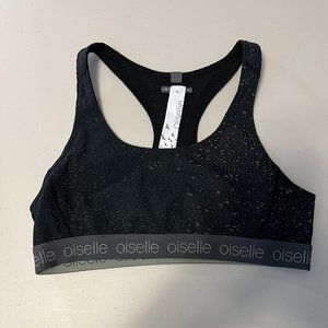 Oiselle Firecracker Reflective Sports Bra